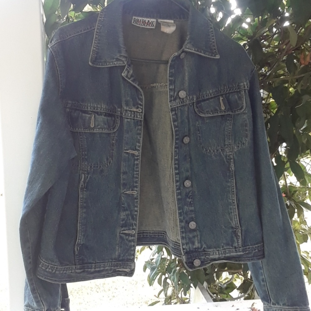 BILL BLASS JEAN JACKET VINTAGE